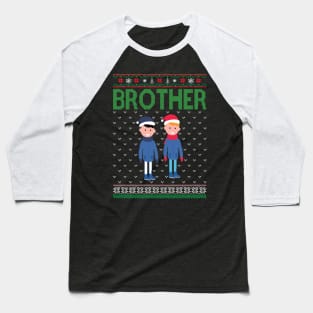 The brother ugly christmas sweater Baseball T-Shirt